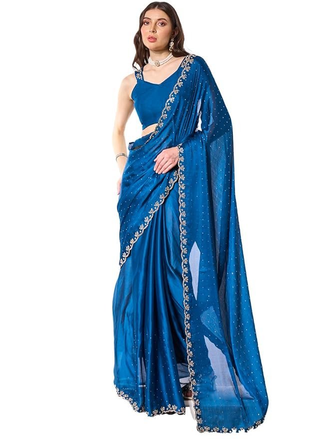 Women's Silk Blend Saree