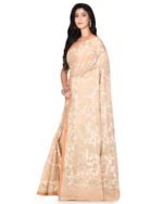 Floral Pattern Handloom Saree - Image 3