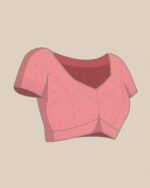 Women Embellished Saree with Contrast Border - Image 2